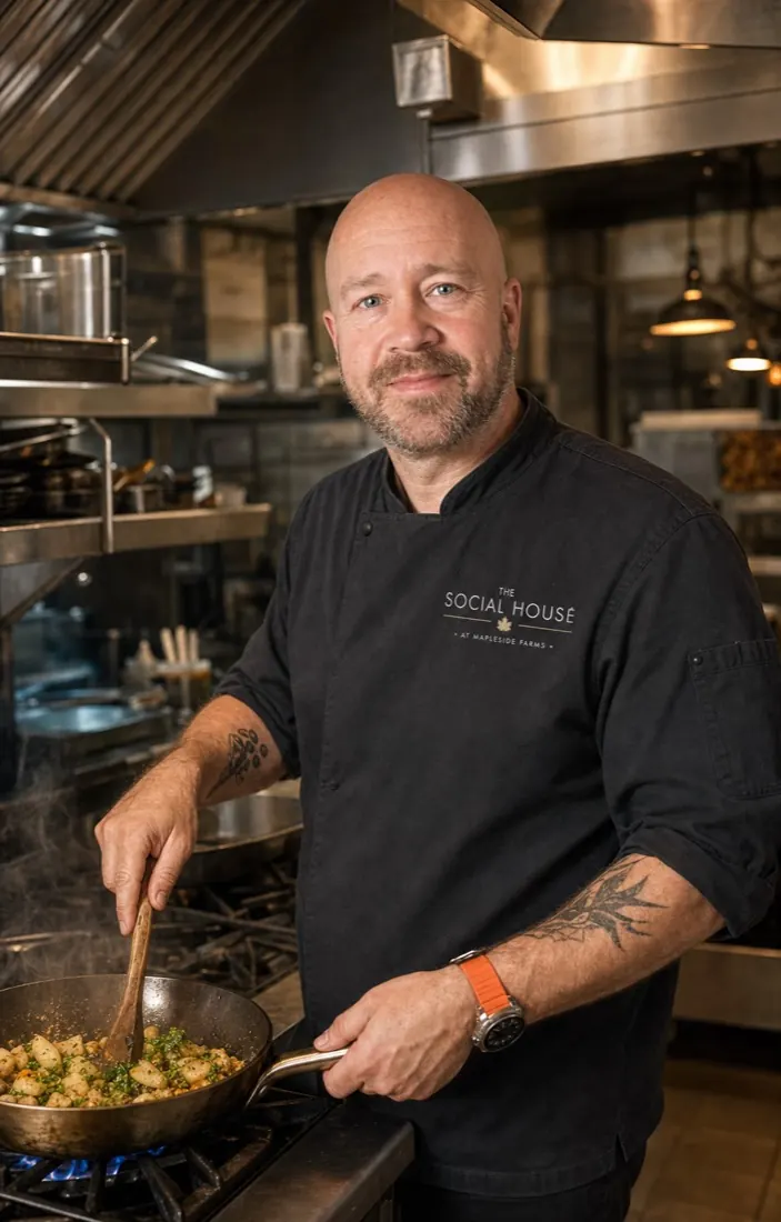 Rob Romph, chef overseeing the food program at The Social House